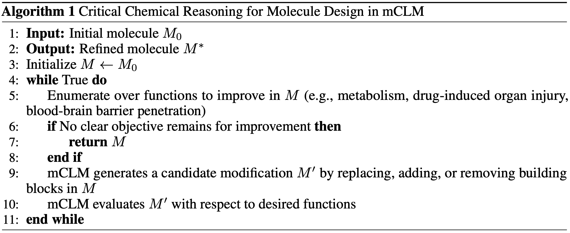 mCLM model